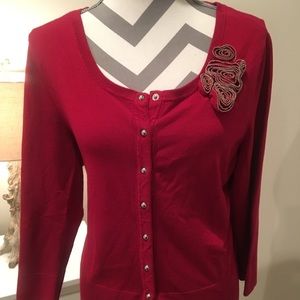 White House Black Market 3/4 sleeves cardigan